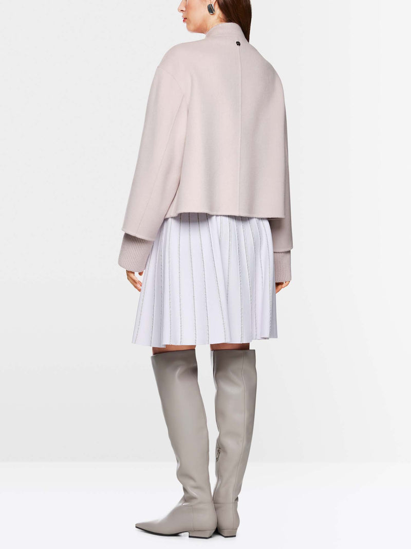 Marc Cain Oversized Jacket with Cuffed Sleeves