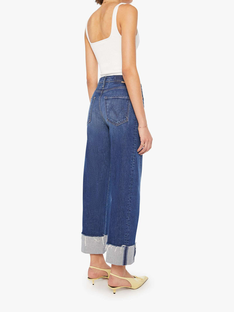 Mother The Half-Pipe Ankle Cuff Fray Jeans