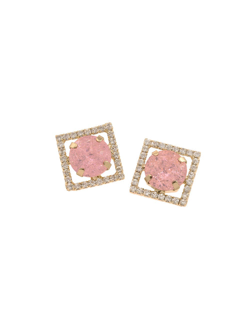 Rebekah Price Lark Round Earrings