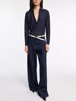Dorothee Schumacher Natural Ease Collared Long Sleeve Shirt