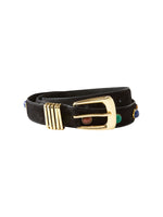 Veronica Beard Stone Embellished Harness Belt