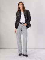 Rag &amp; Bone Drew Faux Leather Blazer
