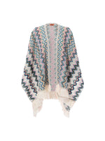 Missoni Cape in Zigzag Detail