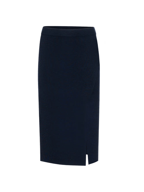 Repeat Skirt with Front Slit