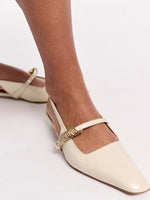 Dorothee Schumacher Glossy Shine Slingback Flat