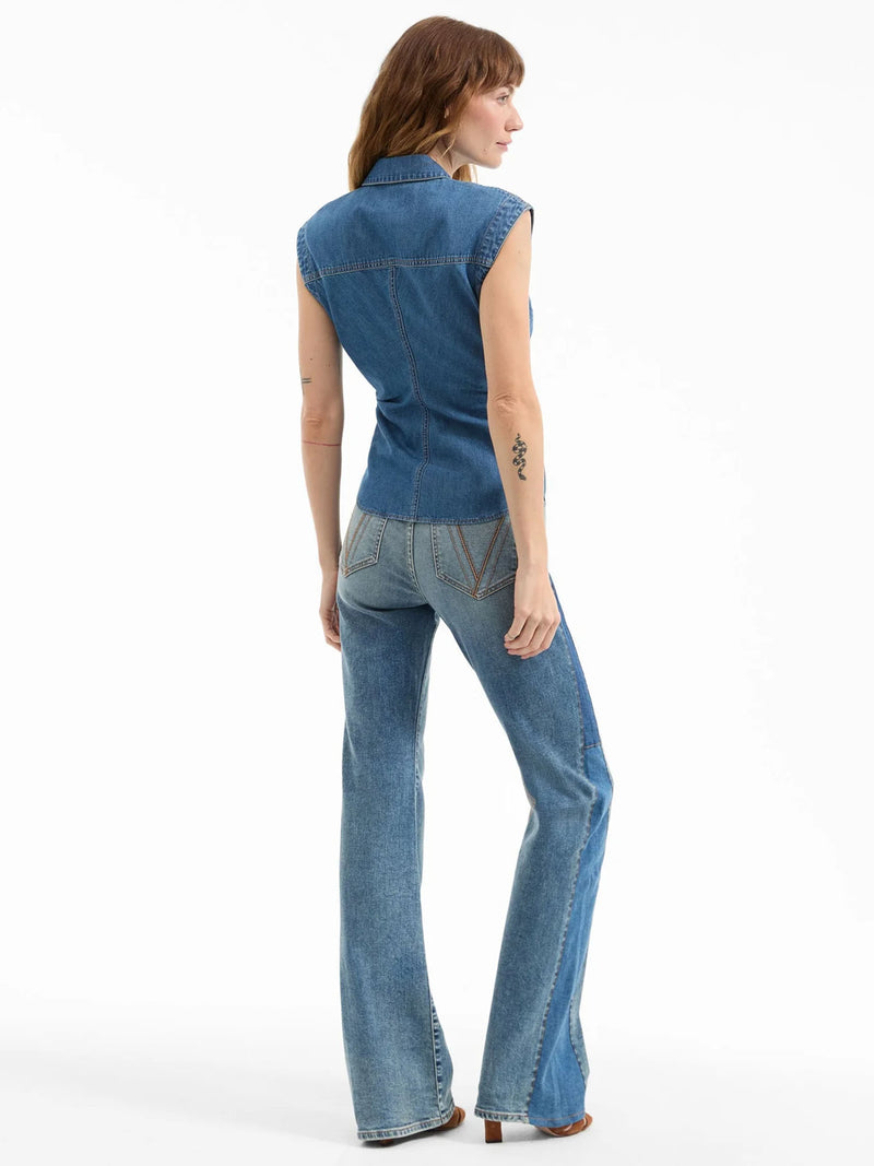 Veronica Beard Sera Denim Shirt