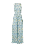 Veronica Beard Yardley Pleated Maxi Dress