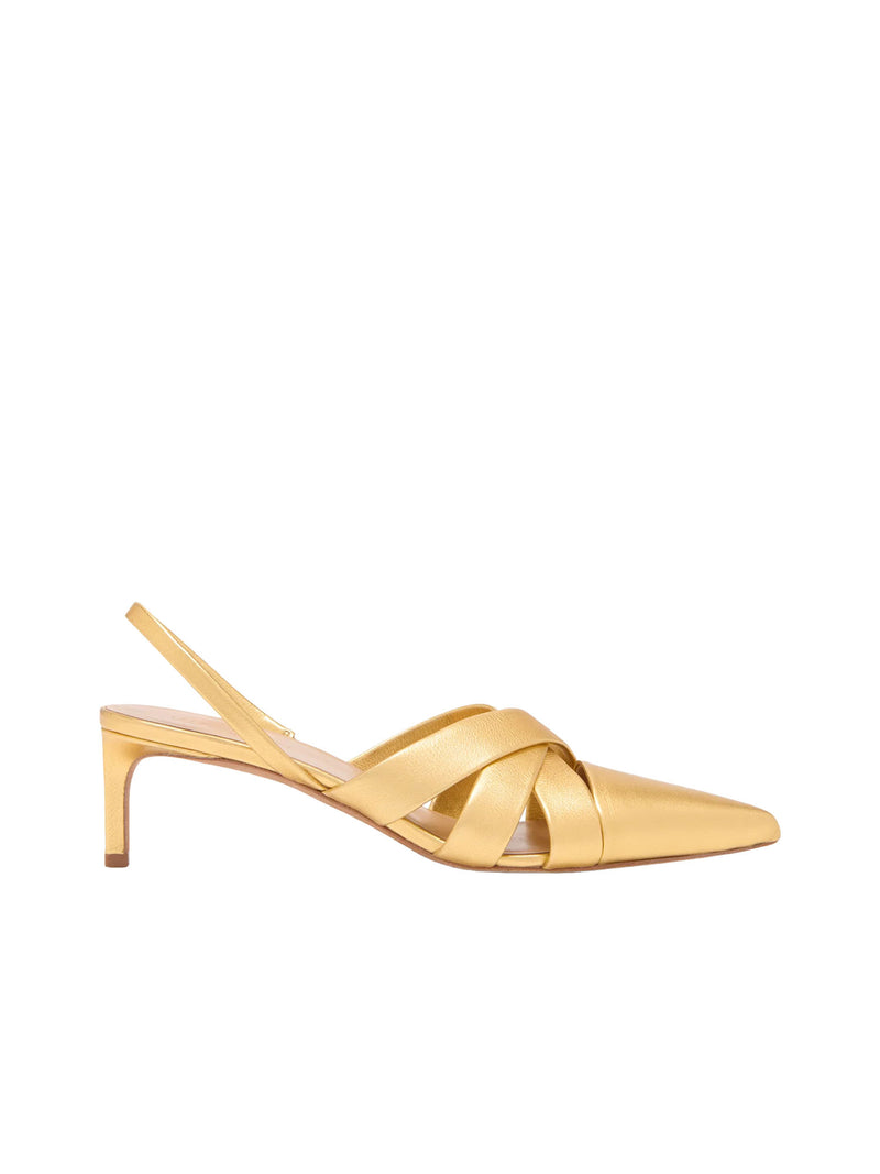 Ulla Johnson Tahlia Woven Kitten Heel
