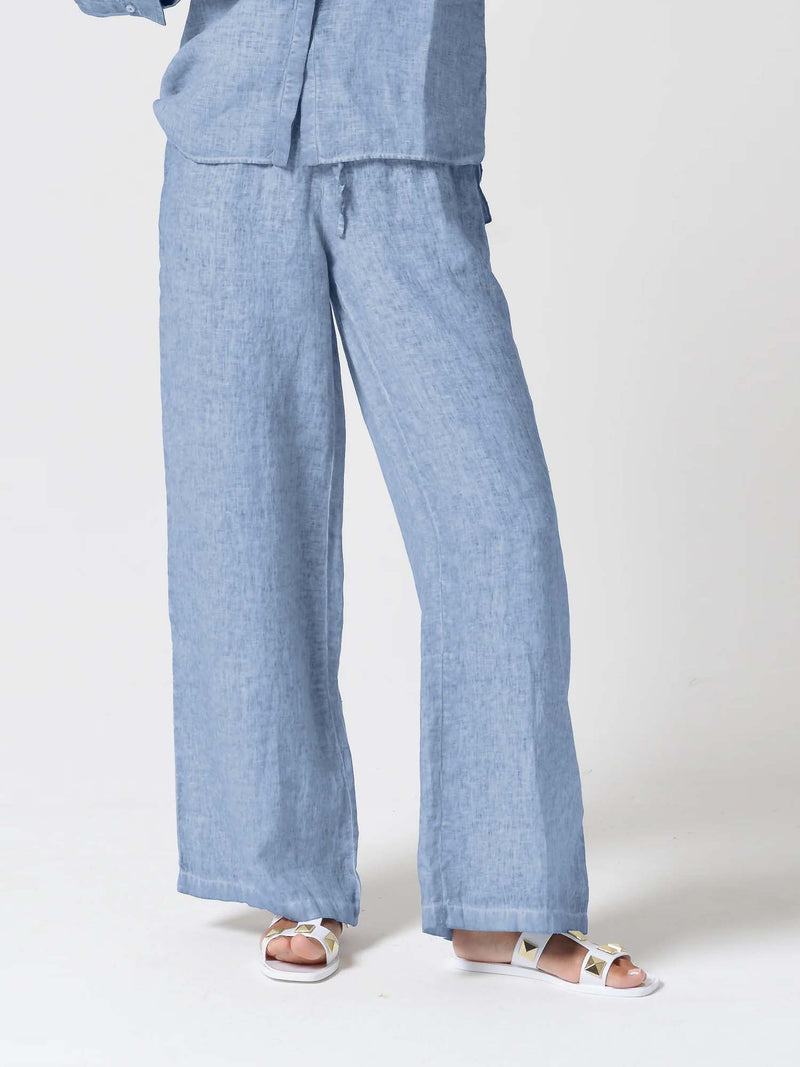 Ploumanac'h Billow Linen Slacks