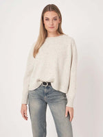 Repeat Tweed Crewneck Sweater
