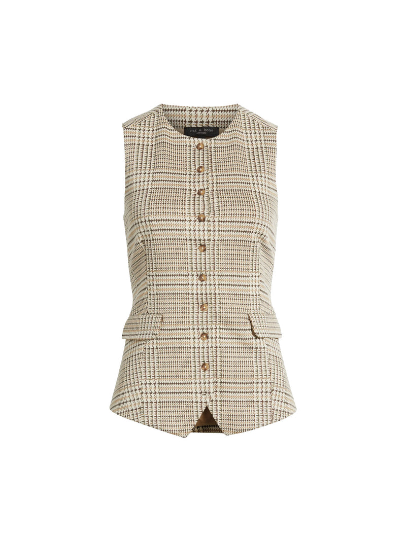 Rag &amp; Bone Irina Ponte Long Vest