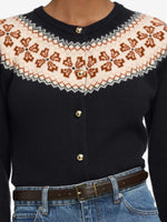 Frame The Cashmere Fairisle Cardi
