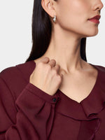 Marc Cain Rethink Together Ruffled Blouse