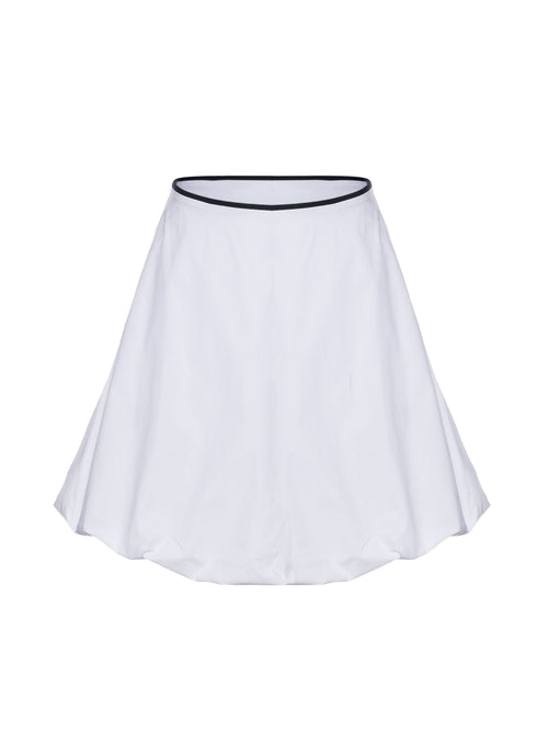 Victoria Beckham Gathered Waist Mini Skirt