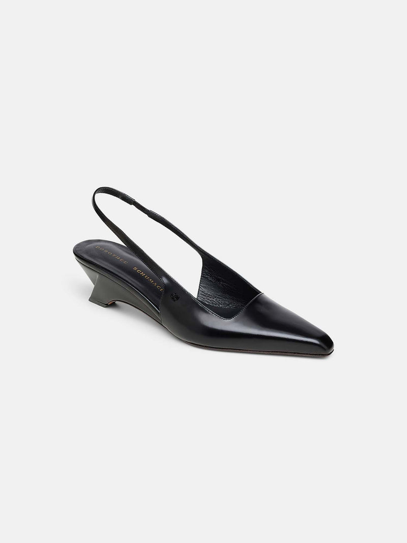 Dorothee Schumacher Subtle Shine Wedge Slingback