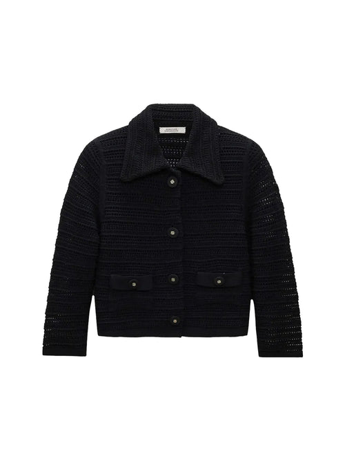 Dorothee Schumacher Precise Pointelle Knit Jacket