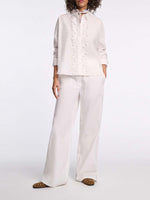 Dorothee Schumacher Poplin Power Wide Leg Pants