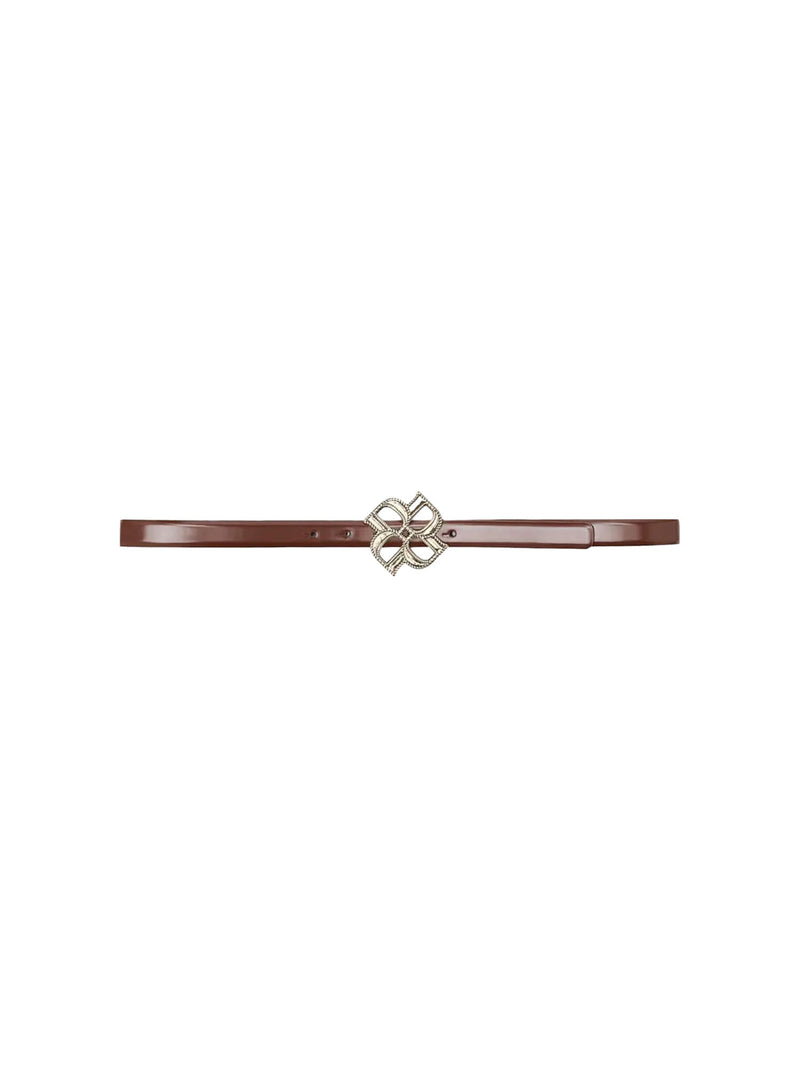 Dorothee Schumacher Subtle Shine D Rose Buckle Belt