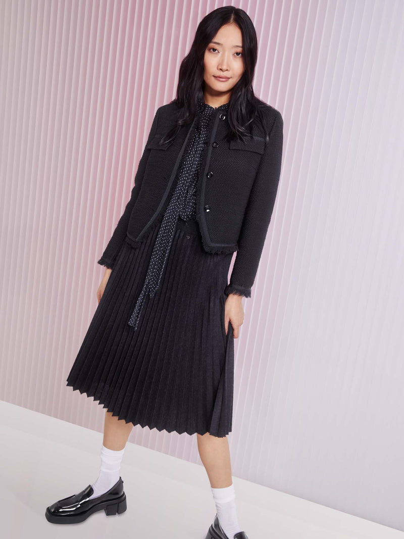 Marc Cain Casually Wide Bow-Tie Blouse
