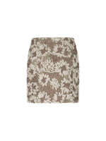 Marc Cain 3D Floral Patterned Mini Skirt