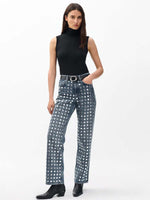 Rag &amp; Bone Shea High Rise Straight Jeans