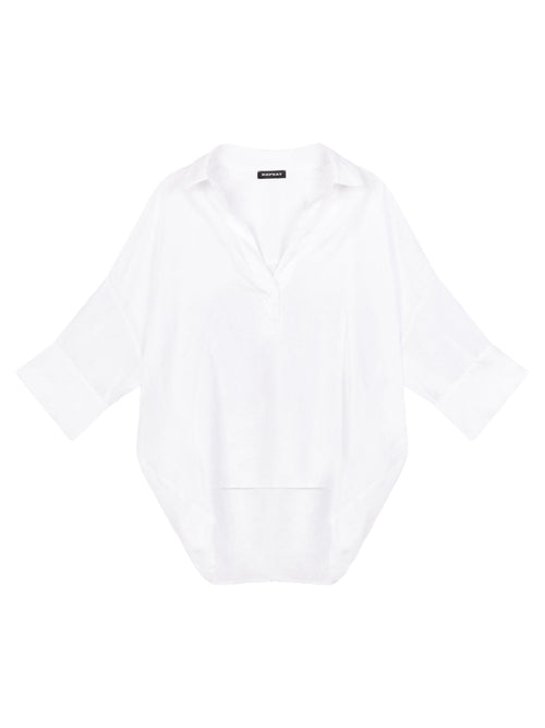 Repeat Linen Woven Blouse