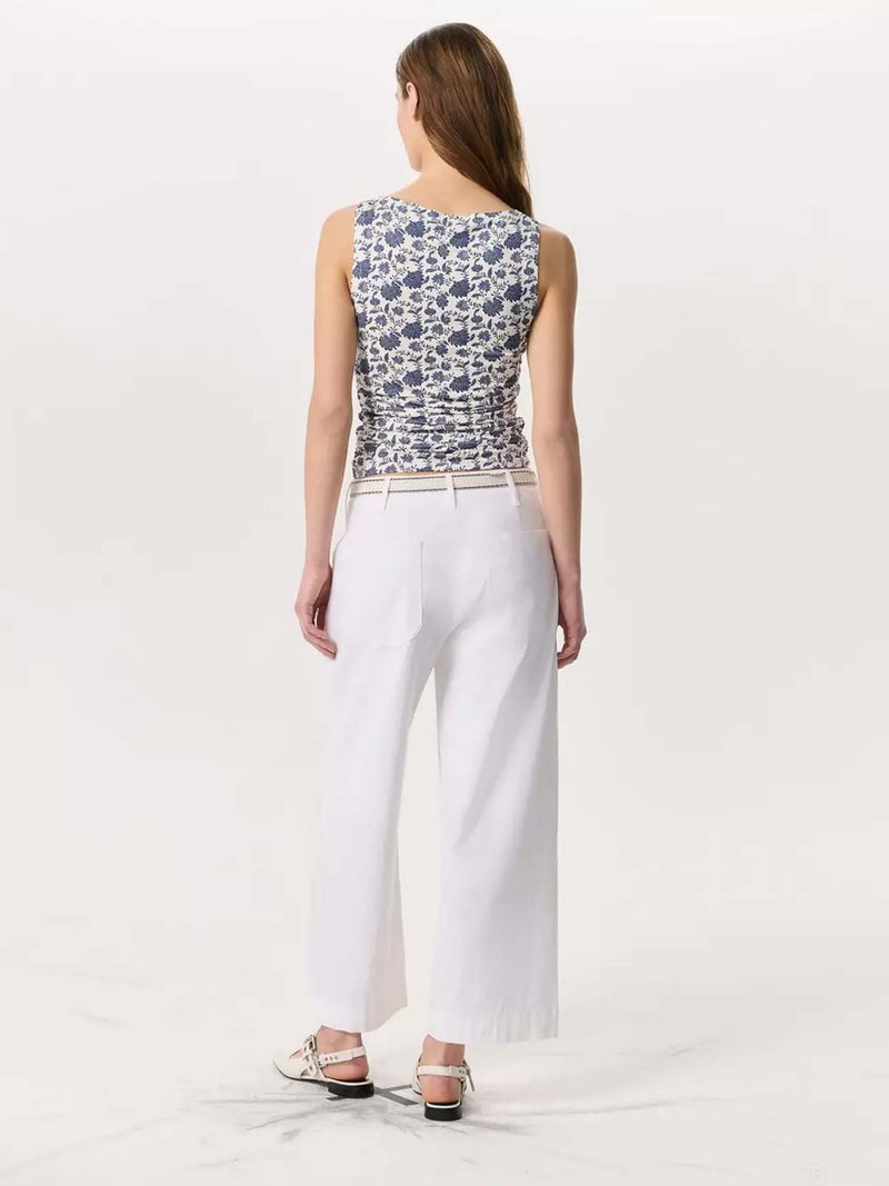 Rag &amp; Bone Luca Floral Shirred Tank
