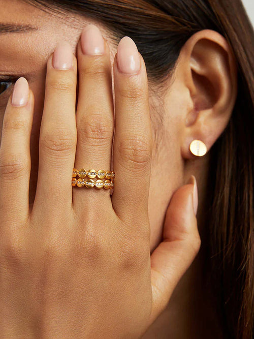 Dean Davidson Petit Pave Stacking Ring