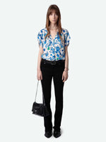 Zadig &amp; Voltaire Tiffany Garden Flowers Top