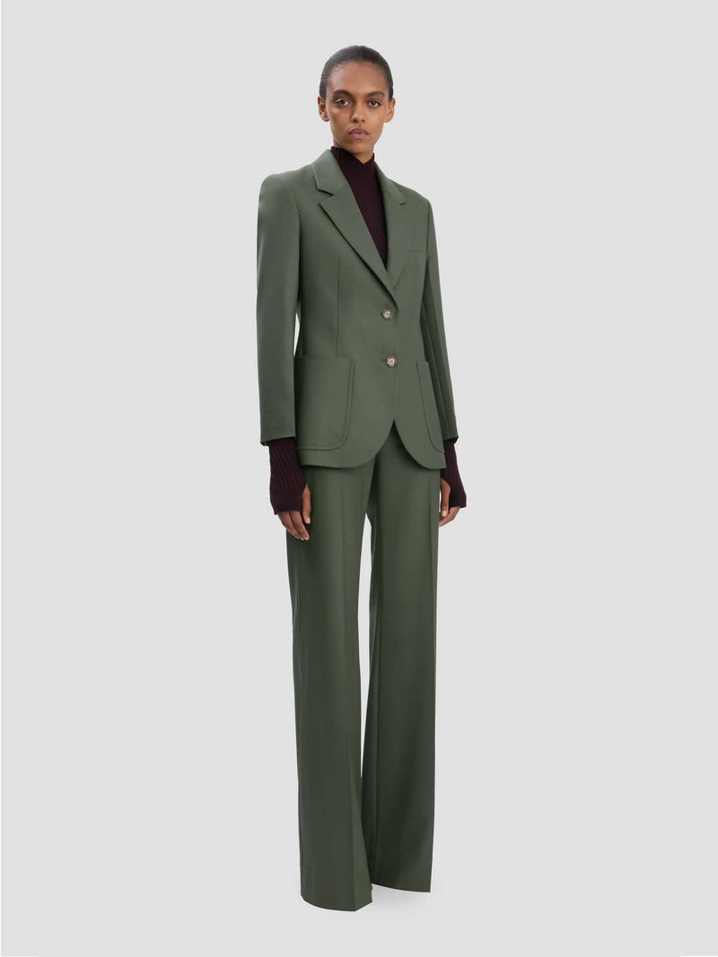 Victoria Beckham Patch Pocket Jacket