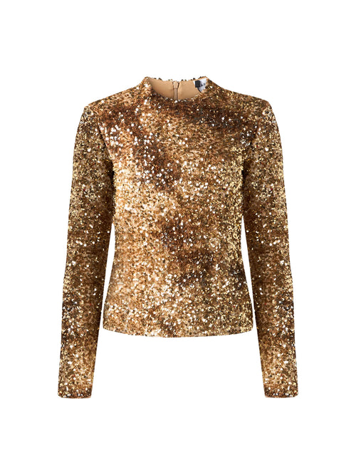 Marella Giusto Sequin Top