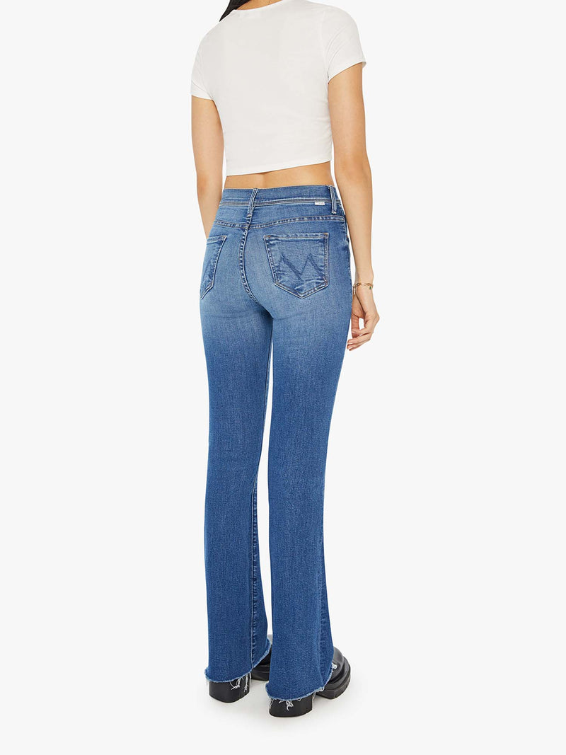 Mother The Cruiser Sneak Fray Jeans