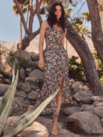 Veronica Beard Avenel Silk Midi Dress