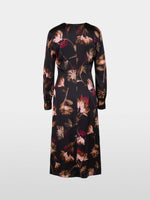 Marc Cain Silk Floral Print Dress