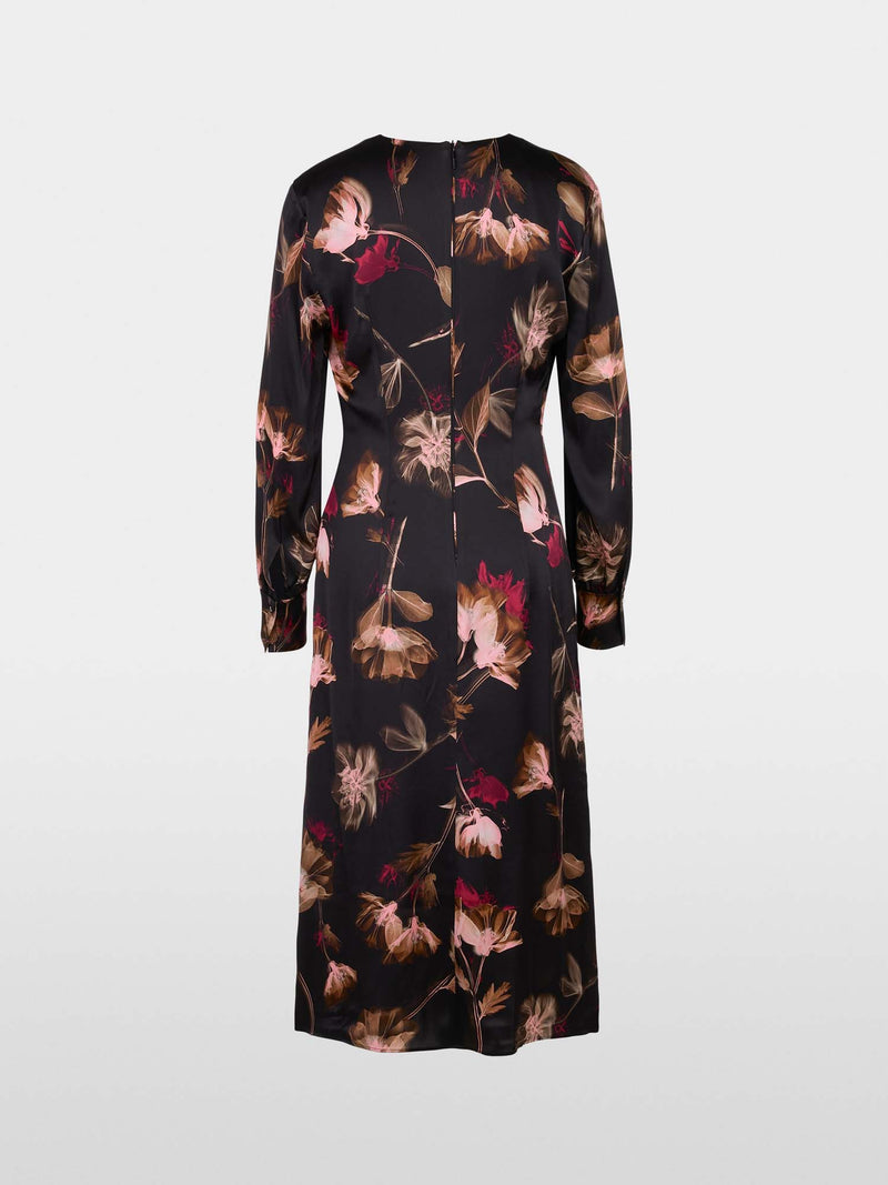 Marc Cain Silk Floral Print Dress