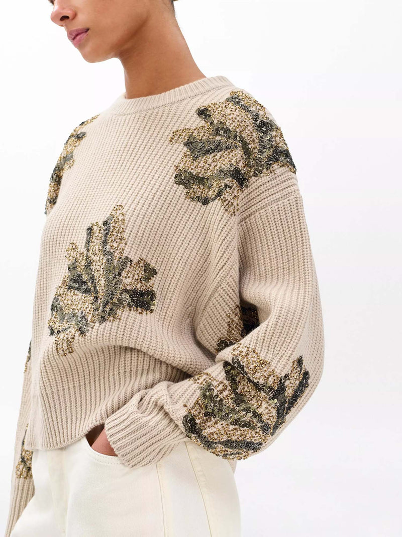 Rag &amp; Bone Julie Sequin Wool Sweater