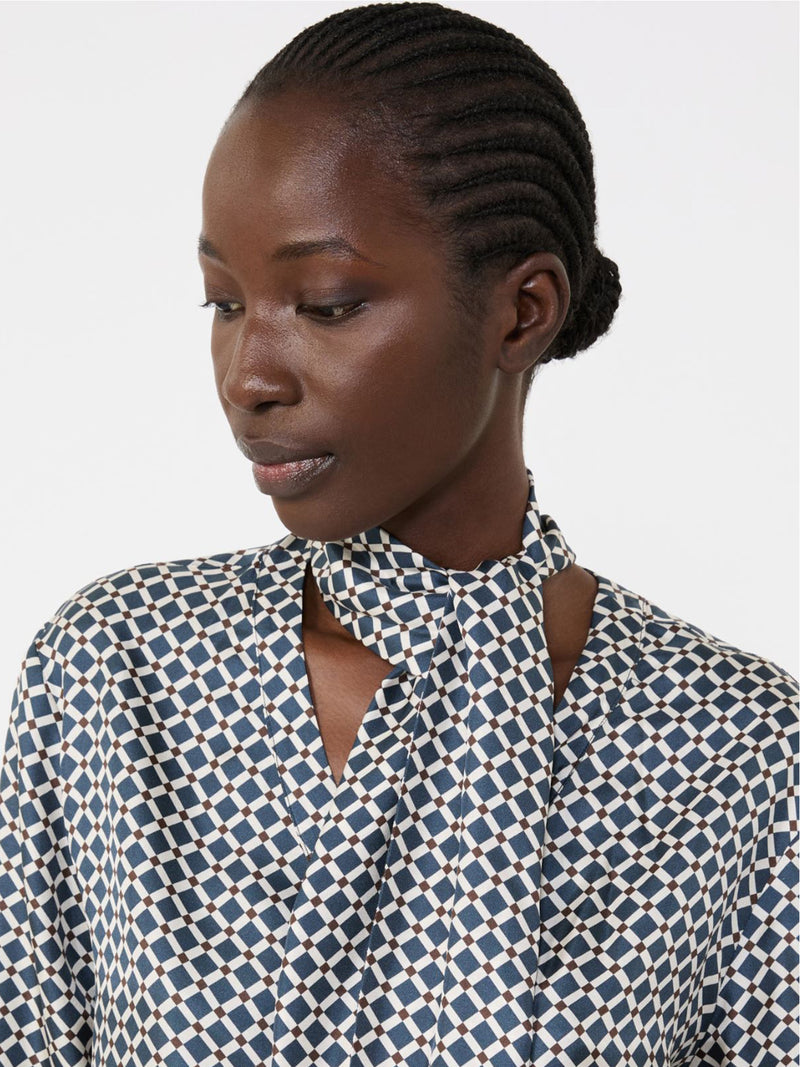 トップス MARNO Charlotte blouse Max Mara - Hangar9, Vittoria Octagon Print Silk Blouse | Women's