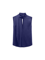 Dorothee Schumacher Sense of Shine Top with Scarf Detail