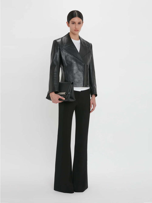 Victoria Beckham Tailored Leather Biker Jacket