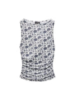 Rag &amp; Bone Luca Floral Shirred Tank