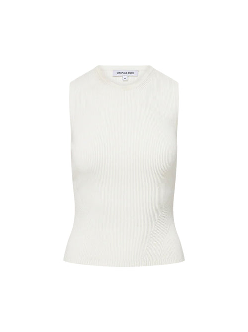 Veronica Beard Sid Rib Knit Tank