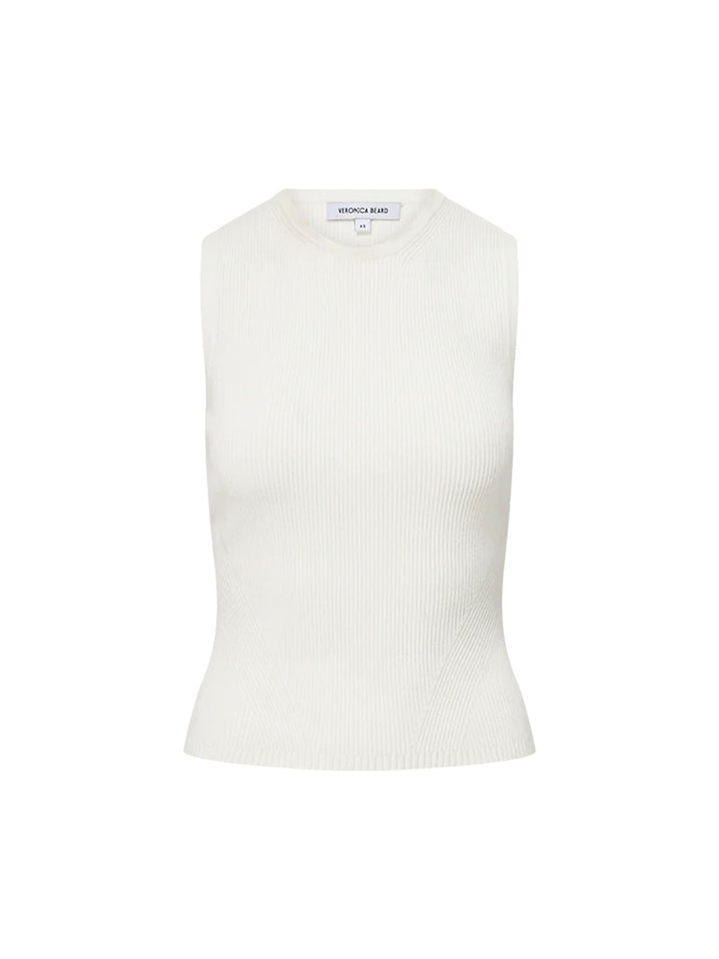 Veronica Beard Sid Rib Knit Tank