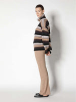 Sminfinity Pure &amp; Fluffy Striped Turtleneck