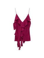 Dorothee Schumacher Sheer Twist I Top with Ruffle