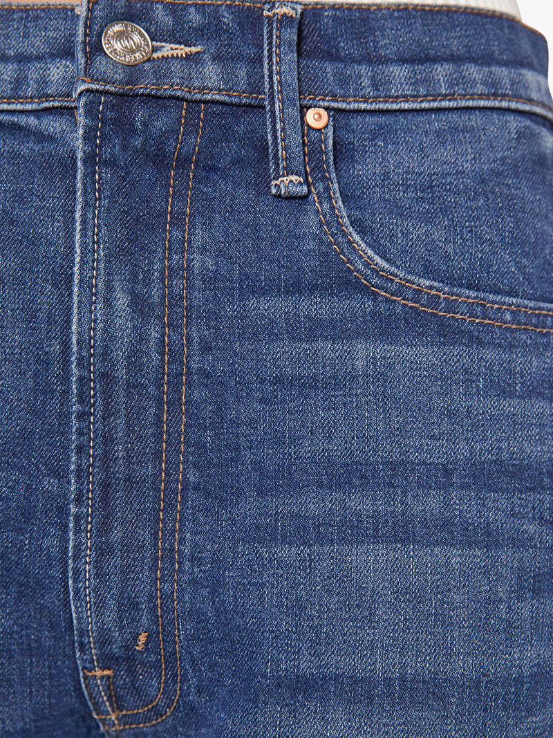 Mother The Half-Pipe Ankle Cuff Fray Jeans