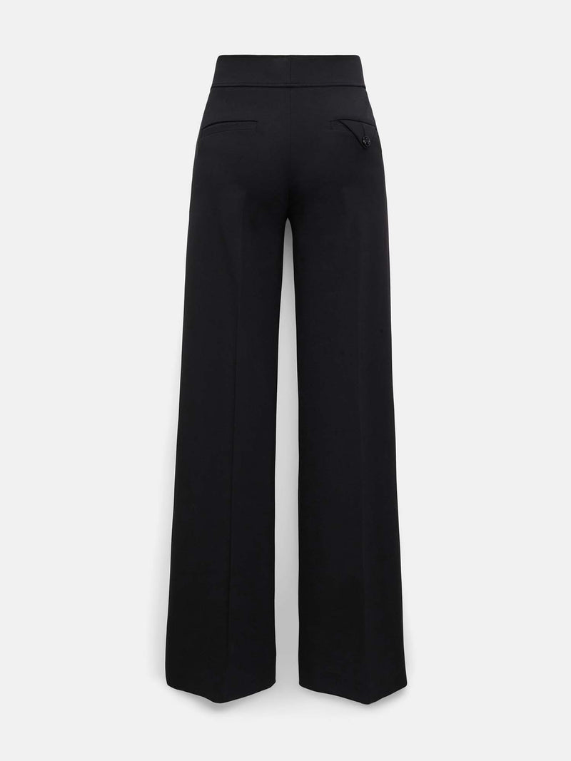 Dorothee Schumacher Emotional Essence Wide Leg Piped Trim Pants