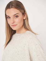 Repeat Tweed Crewneck Sweater