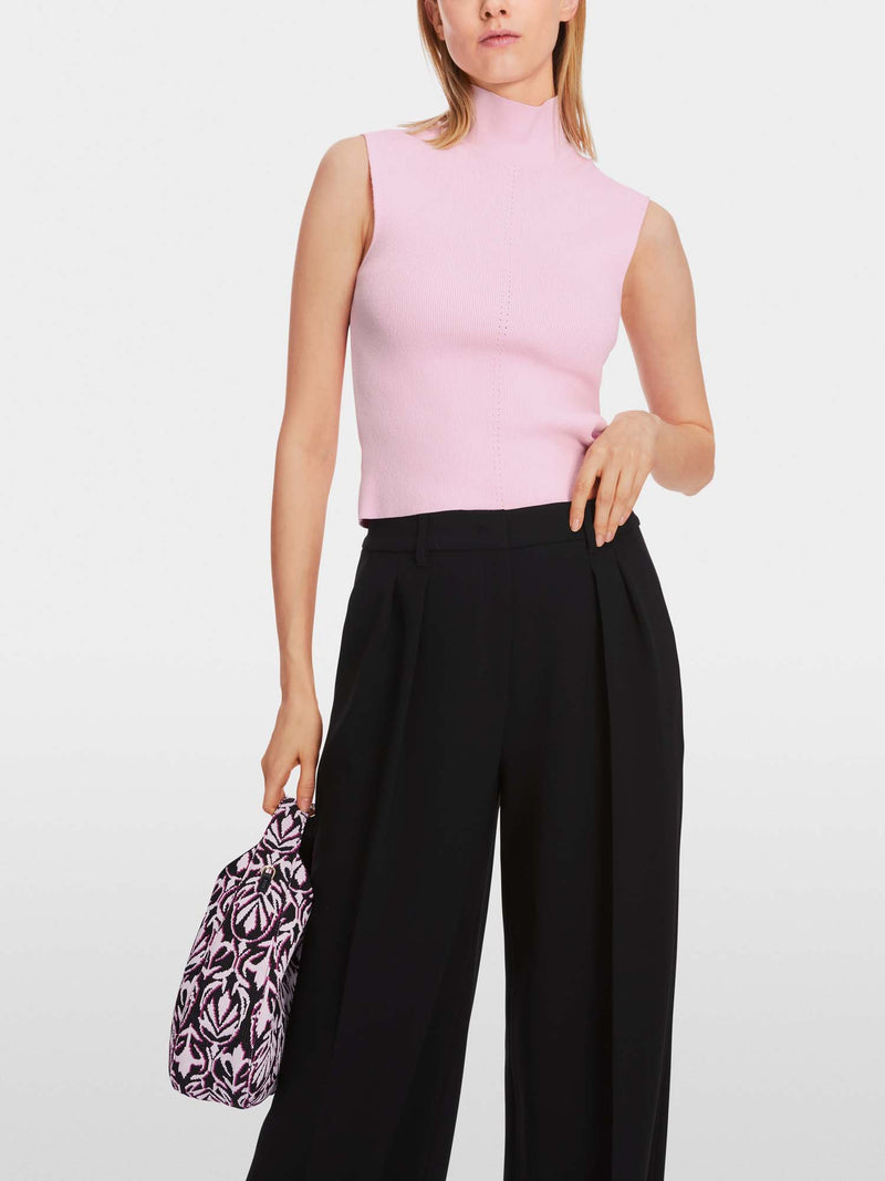 Marc Cain "Rethink Together" Knitted Sleeveless Top