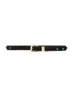 Veronica Beard Stone Embellished Harness Belt