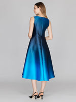 Mi Jong Lee Gradient Sleeveless Dress